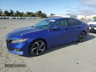2019 Honda Accord Sport with VIN 1HGCV1F39KA014628, listed as a Copart auction lot 63704995 with 302,910 mi miles and Salvage title. Bid and sale history available at DreamBid. Image 1.
