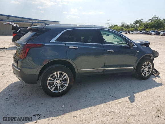 2020 Cadillac XT5 Premium Luxury FWD with VIN 1GYKNCRS7LZ163383, listed as a Copart auction lot 47839595 with 47,103 mi miles and Salvage Title. Bid and sale history available at carsss.com. Image 3.