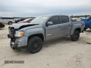 2022 GMC Canyon 2WD Elevation with VIN 1GTG5CEN0N1284916, listed as a Copart auction lot 46655135 with 21,611 mi miles and Salvage Title. Bid and sale history available at carsss.com. Image 1.