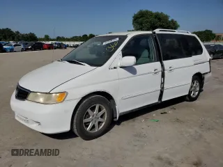 2001 Honda Odyssey EX z VIN 2HKRL18661H500391, wystawiony jako Copart lot #57249725 z przebiegiem 207 905 mil mil oraz Szkoda całkowita • Salvage title. Historia ofert i sprzedaży dostępna na DreamBid. Obrazek 1.