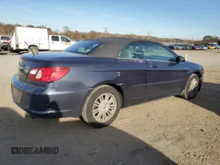 2008 Chrysler Sebring LX with VIN 1C3LC45K48N223232, listed as a Copart auction lot 80492454 with 80,977 mi miles and Salvage Title. Bid and sale history available at carsss.com. Image 3.