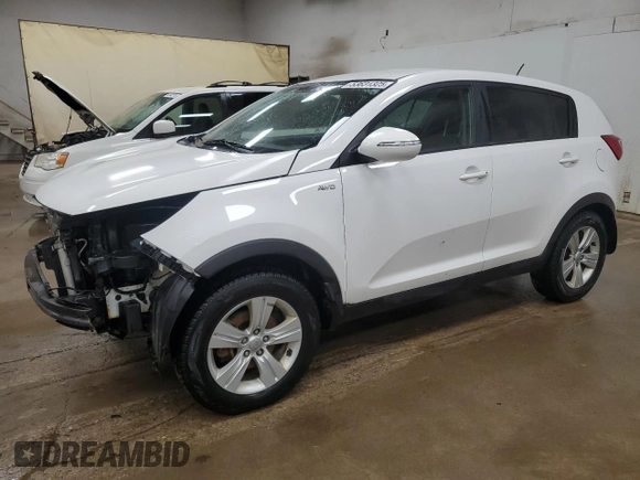 2012 Kia Sportage LX with VIN KNDPBCA26C7317822, listed as a Copart auction lot 53631325 with 248,562 mi miles and Clean Title. Bid and sale history available at DreamBid. Image 1.