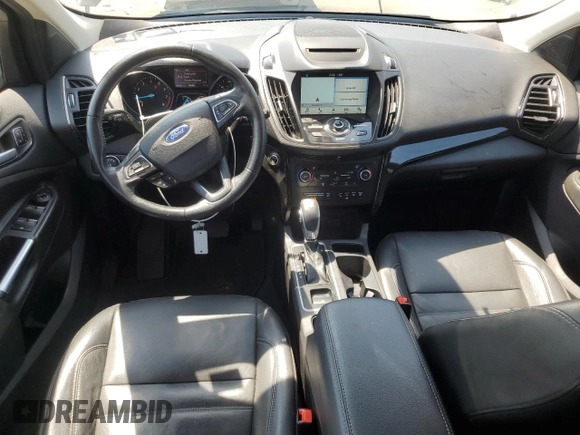 2018 Ford Escape Titanium with VIN 1FMCU9J97JUB94406, listed as a Copart auction lot 66663215 with 96,482 mi miles and Salvage title. Bid and sale history available at DreamBid. Image 8.