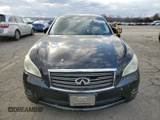 2011 Infiniti M37 with VIN JN1BY1AR0BM375518, listed as a Copart auction lot 81887374 with 136,543 mi miles and Salvage Title. Bid and sale history available at carsss.com. Image 5.