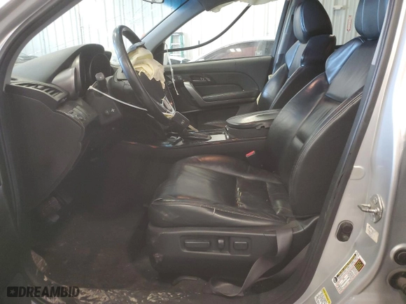 2007 Acura MDX Tech/Entertainment Pkg with VIN 2HNYD28487H537421, listed as a Copart auction lot 44128845 with 122,066 mi miles and Salvage Title. Bid and sale history available at carsss.com. Image 7.