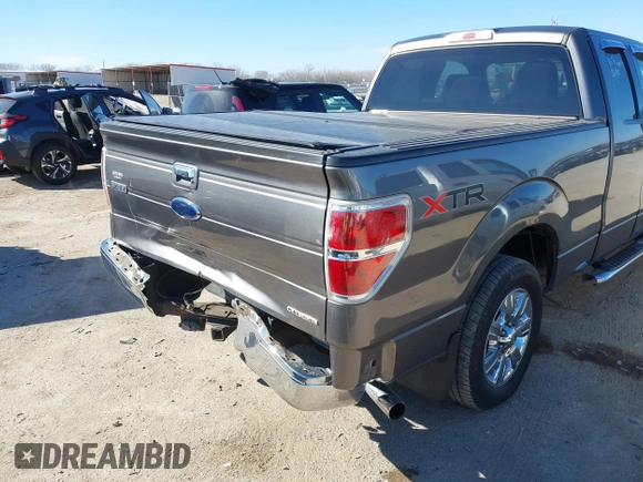 2011 Ford F-150 XL with VIN 1FTEX1CM0BFA28287, listed as a IAAI auction lot 41646969 with 160,182 mi miles. Bid and sale history available at carsss.com. Image 6.