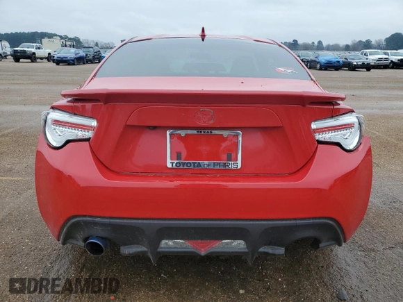 2017 Toyota 86 with VIN JF1ZNAA1XH8709530, listed as a Copart auction lot 42131375 with 100,763 mi miles and Salvage Title. Bid and sale history available at carsss.com. Image 6.