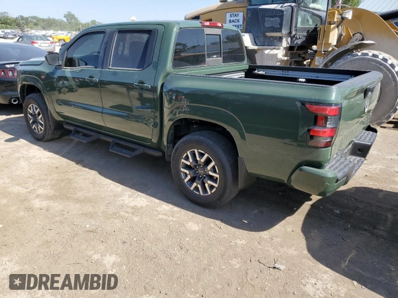 2022 Nissan Frontier SV z VIN 1N6ED1EJ9NN613176, wystawiony jako Copart lot #57520715 z przebiegiem 33 102 mil mil oraz Szkoda całkowita • Salvage title. Historia ofert i sprzedaży dostępna na DreamBid. Obrazek 2.