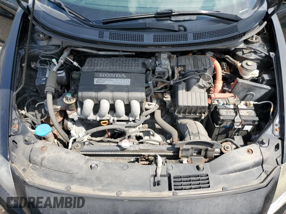 2012 Honda CR-Z with VIN JHMZF1D45CS004285, listed as a Copart auction lot 51217615 with 139,053 mi miles and Salvage title. Bid and sale history available at DreamBid. Image 12.