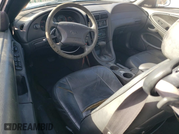 2001 Ford Mustang Deluxe with VIN 1FAFP44411F207916, listed as a Copart auction lot 50349915 with 142,609 mi miles and Salvage Title. Bid and sale history available at carsss.com. Image 8.