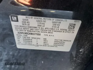 2011 Chevrolet Equinox 2LT with VIN 2CNFLNECXB6377958, listed as a Copart auction lot 42144915 with 160,832 mi miles and Clean Title. Bid and sale history available at DreamBid. Image 13.