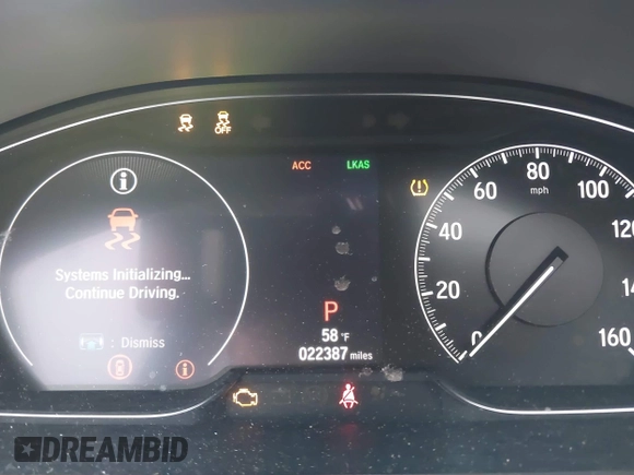 2018 Honda Accord EX-L z VIN 1HGCV1F52JA083242, wystawiony jako IAAI lot #41544446 z przebiegiem 22 387 mil mil oraz . Historia ofert i sprzedaży dostępna na DreamBid. Obrazek 7.