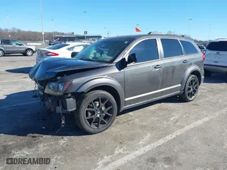 2018 Dodge Journey SXT with VIN 3C4PDCBB6JT157989, listed as a IAAI auction lot 41430586 with 155,263 mi miles. Bid and sale history available at carsss.com. Image 16.