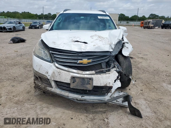 2016 Chevrolet Traverse LT with VIN 1GNKRGKD7GJ329622, listed as a Copart auction lot 57064375 with Not provided miles and Salvage title. Bid and sale history available at DreamBid. Image 5.