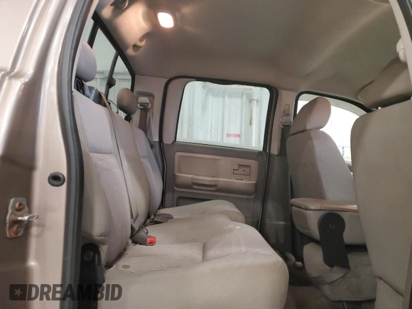 2010 Dodge Dakota SXT with VIN 1D7CW3GP2AS104212, listed as a Copart auction lot 44062435 with 203,233 mi miles and Clean Title. Bid and sale history available at carsss.com. Image 10.