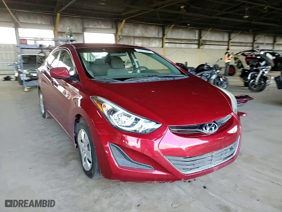 2016 Hyundai Elantra GL with VIN 5NPDH4AE9GH697158, listed as a Copart auction lot 42976805 with 67,883 mi miles and Salvage Title. Bid and sale history available at carsss.com. Image 10.