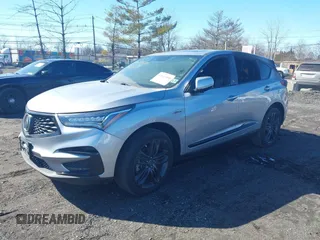 2021 Acura RDX w/A-Spec Package with VIN 5J8TC2H66ML034961, listed as a IAAI auction lot 41642890 with 83,707 mi miles. Bid and sale history available at carsss.com. Image 2.