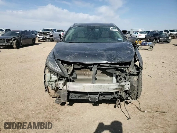 2020 Nissan Murano SL with VIN 5N1AZ2CJ1LN108365, listed as a Copart auction lot 43200595 with 76,323 mi miles and Salvage title. Bid and sale history available at DreamBid. Image 12.
