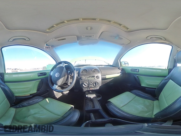2003 Volkswagen Beetle GLS with VIN 3VWCD21C73M408547, listed as a Copart auction lot 46191425 with 179,742 mi miles and Salvage title. Bid and sale history available at DreamBid. Image 12.