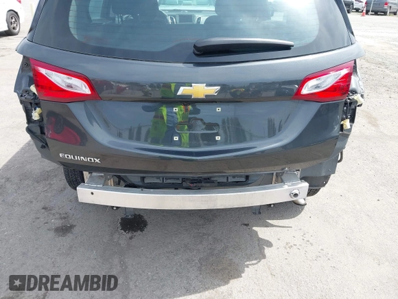2020 Chevrolet Equinox LS with VIN 2GNAXHEV6L6273594, listed as a IAAI auction lot 42047135 with 56,028 mi miles and . Bid and sale history available at DreamBid. Image 6.
