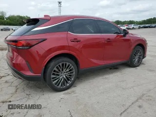 2023 Lexus RX 350 with VIN 2T2BAMBA3PC017342, listed as a Copart auction lot 55048645 with 21,543 mi miles and Salvage title. Bid and sale history available at DreamBid. Image 3.