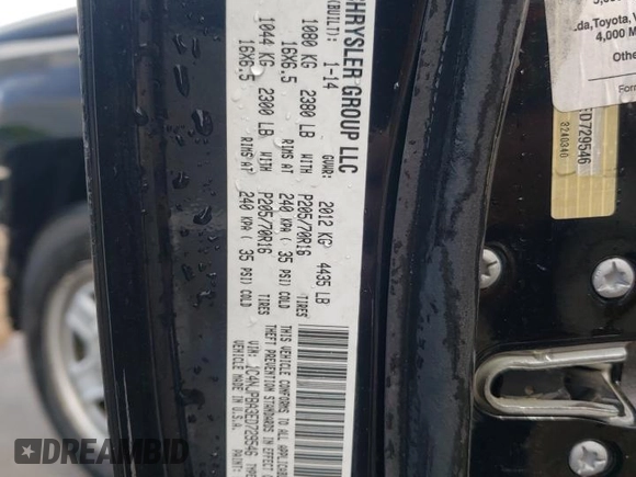 2014 Jeep Patriot Altitude z VIN 1C4NJPBA3ED729546, wystawiony jako Copart lot #52505015 z przebiegiem 202 650 mil mil oraz Szkoda całkowita • Salvage title. Historia ofert i sprzedaży dostępna na DreamBid. Obrazek 14.