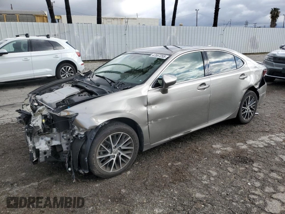 2017 Lexus ES with VIN 58ABK1GG8HU051492, listed as a Copart auction lot 47667255 with 112,340 mi miles and Salvage Title. Bid and sale history available at carsss.com. Image 1.