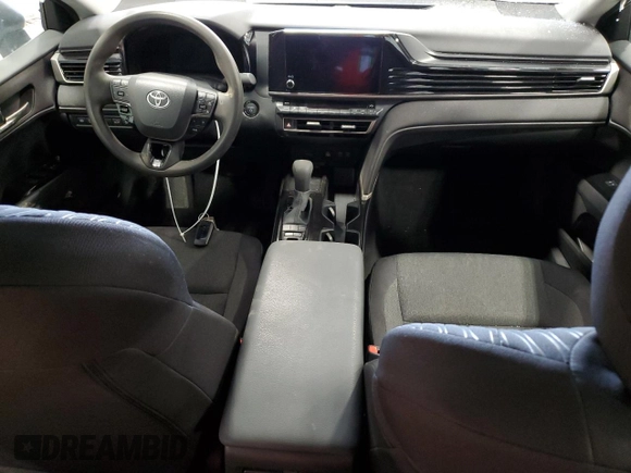2025 Toyota Camry LE with VIN 4T1DAACK5SU528268, listed as a Copart auction lot 53087735 with Not Provided miles and Clean Title. Bid and sale history available at DreamBid. Image 8.
