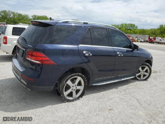 2016 Mercedes-Benz GLE with VIN 4JGDA5HB3GA716893, listed as a Copart auction lot 51463634 with NaN miles and Salvage Title. Bid and sale history available at carsss.com. Image 3.