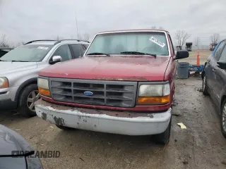 1995 Ford F-150 with VIN 1FTDF15Y6SLB57439, listed as a Copart auction lot 44136335 with 186,438 mi miles and Clean Title. Bid and sale history available at carsss.com. Image 5.