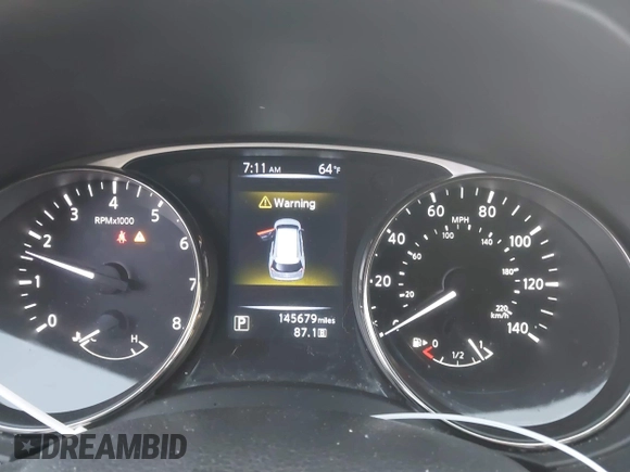 2016 Nissan Rogue S with VIN KNMAT2MT4GP724898, listed as a IAAI auction lot 42036733 with 145,679 mi miles and . Bid and sale history available at DreamBid. Image 7.