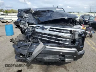 2023 Chevrolet Silverado 1500 LTZ with VIN 1GCUDGE84PZ302247, listed as a Copart auction lot 71858954 with 0 mi miles and Salvage Title. Bid and sale history available at carsss.com. Image 5.