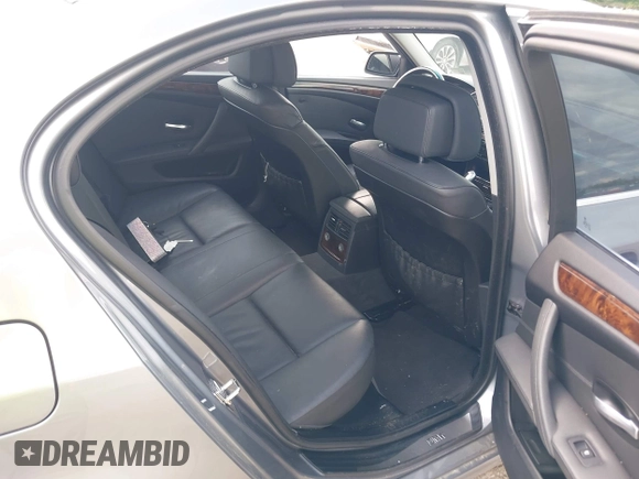 2008 BMW 5 Series 528xi with VIN WBANV13558C150343, listed as a IAAI auction lot 42224443 with 234,163 mi miles and . Bid and sale history available at carsss.com. Image 8.