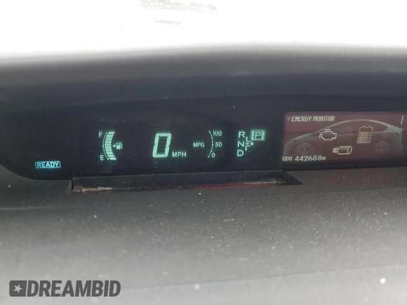 2014 Toyota Prius Four with VIN JTDKN3DU6E1735527, listed as a Copart auction lot 50796285 with 442,688 mi miles and Salvage Title. Bid and sale history available at carsss.com. Image 9.