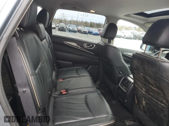 2017 Infiniti QX60 with VIN 5N1DL0MMXHC540418, listed as a Copart auction lot 52478275 with 215,535 mi miles and Salvage Title. Bid and sale history available at carsss.com. Image 11.
