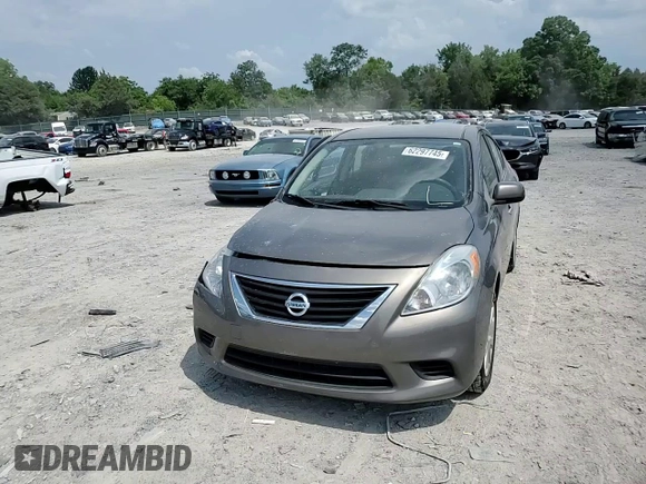 2012 Nissan Versa SV with VIN 3N1CN7AP2CL800957, listed as a Copart auction lot 62297745 with 60,667 mi miles and Clean title. Bid and sale history available at DreamBid. Image 14.
