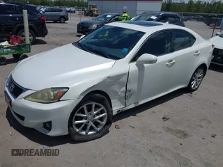 2012 Lexus IS 250 with VIN JTHCF5C25C5057872, listed as a IAAI auction lot 42591321 with 148,672 mi miles and . Bid and sale history available at DreamBid. Image 2.