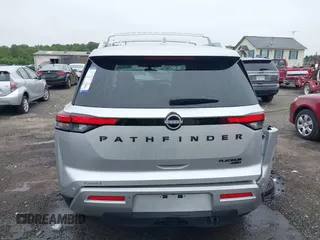 2024 Nissan Pathfinder Platinum with VIN 5N1DR3DJXRC298866, listed as a IAAI auction lot 42607262 with 4,683 mi miles and . Bid and sale history available at DreamBid. Image 17.