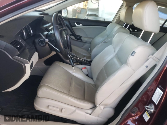 2012 Acura TSX Technology with VIN JH4CW2H67CC002250, listed as a Copart auction lot 61232245 with 223,818 mi miles and Salvage title. Bid and sale history available at DreamBid. Image 7.