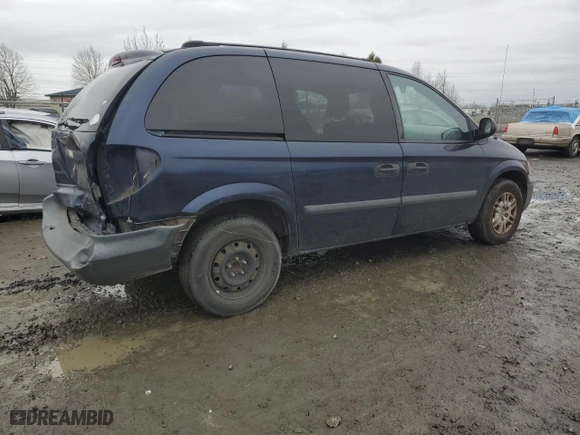2005 Dodge Caravan SE with VIN 1D4GP25R25B395021, listed as a Copart auction lot 45104395 with 247,676 mi miles and Salvage Title. Bid and sale history available at carsss.com. Image 3.