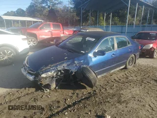 2003 Honda Accord LX z VIN 1HGCM55343A142997, wystawiony jako Copart lot #86052084 z przebiegiem 196 613 mil mil oraz Szkoda całkowita • Salvage title. Historia ofert i sprzedaży dostępna na DreamBid. Obrazek 1.