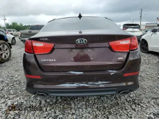 2015 Kia Optima LX with VIN 5XXGM4A79FG433037, listed as a Copart auction lot 58428465 with 112,370 mi miles and Salvage title. Bid and sale history available at DreamBid. Image 6.