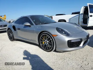 2019 Porsche 911 Turbo with VIN WP0AD2A94KS140514, listed as a Copart auction lot 75714224 with Not Provided miles and Salvage Title. Bid and sale history available at carsss.com. Image 4.