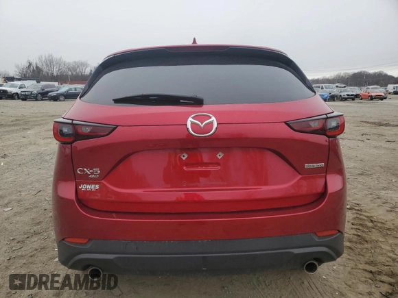 2023 Mazda CX-5 2.5 S Select Package with VIN JM3KFBBM0P0126220, listed as a Copart auction lot 45743635 with 20,291 mi miles and Salvage Title. Bid and sale history available at carsss.com. Image 6.