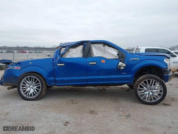 2017 Ford F-150 XL with VIN 1FTEW1CP8HKE11553, listed as a IAAI auction lot 41414249 with 191,547 mi miles. Bid and sale history available at carsss.com. Image 13.