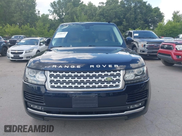 2015 Land Rover Range Rover Supercharged with VIN SALGS2TF1FA219503, listed as a IAAI auction lot 42580352 with 104,534 mi miles and . Bid and sale history available at DreamBid. Image 13.
