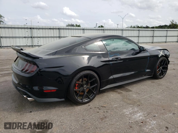2018 Ford Mustang GT with VIN 1FA6P8CF8J5159296, listed as a Copart auction lot 49684945 with 27,669 mi miles and Salvage title. Bid and sale history available at DreamBid. Image 3.