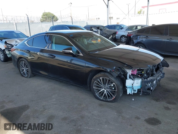 2023 Lexus ES 300h with VIN 58ADA1C15PU029980, listed as a IAAI auction lot 40486848 with 49,775 mi miles and . Bid and sale history available at DreamBid. Image 1.