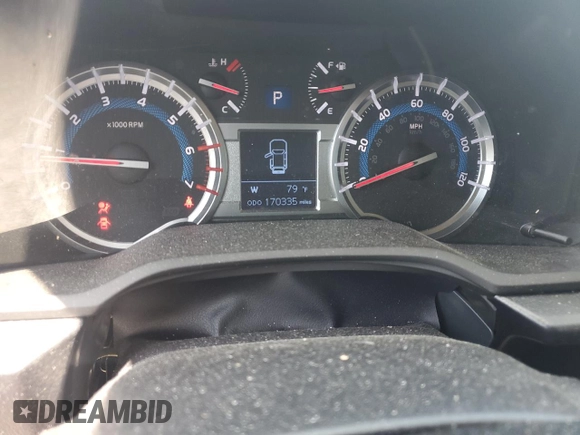 2018 Toyota 4Runner SR5 with VIN JTEBU5JR3J5517980, listed as a Copart auction lot 52651355 with 170,335 mi miles and Salvage Title. Bid and sale history available at carsss.com. Image 9.