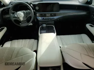 2023 Lexus LS with VIN JTHD51FF3P5018878, listed as a Copart auction lot 78452394 with 7,466 mi miles and Salvage Title. Bid and sale history available at carsss.com. Image 8.